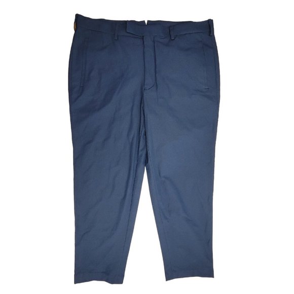 Sene Mens 34X22 Soho Flex Dress Pants Slacks Golf Suit Sport Tech Stretch Blue - Picture 1 of 4